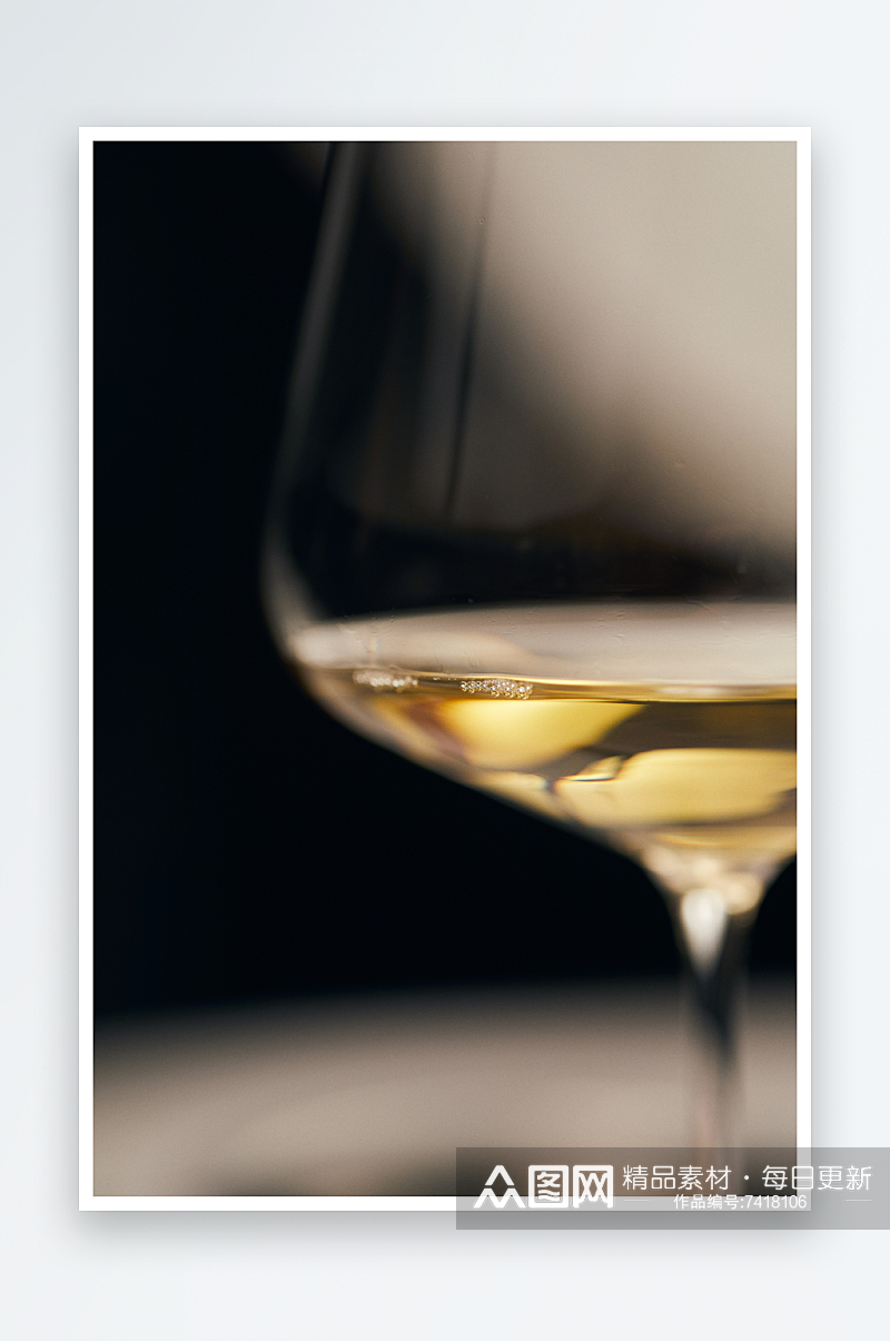 白葡萄酒高清摄影图素材