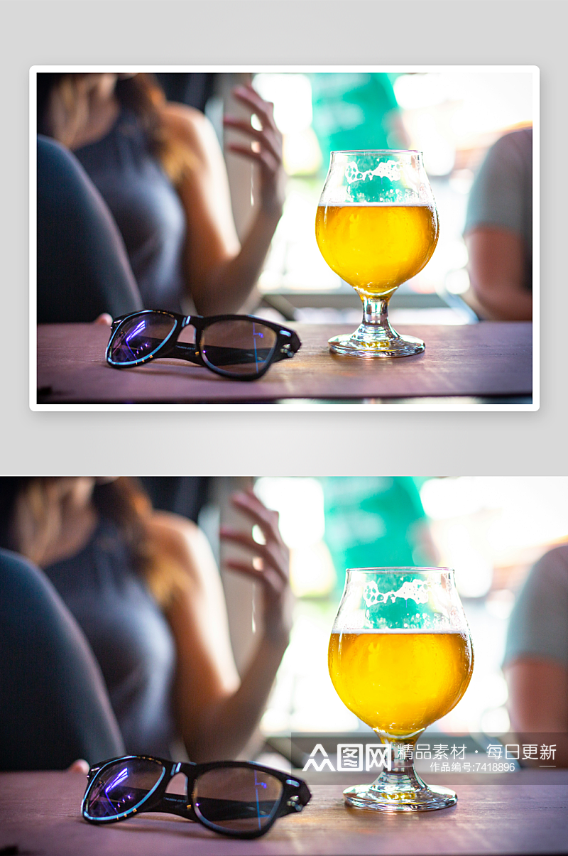 精酿啤酒高清摄影图素材