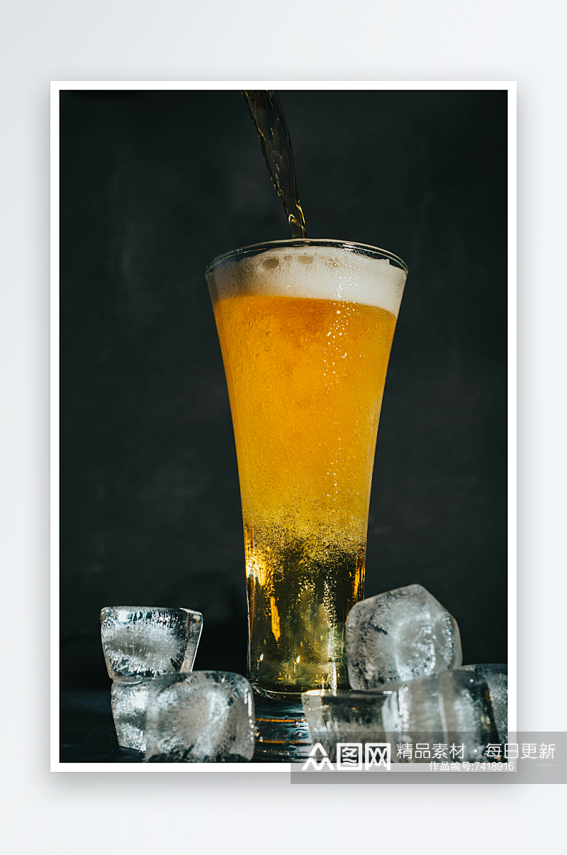 啤酒饮料高清摄影图素材