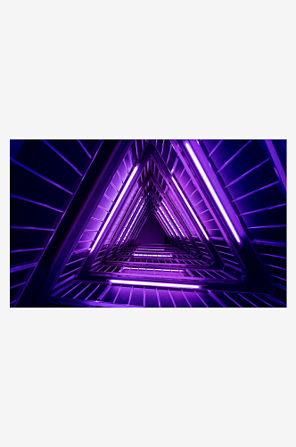 紫色和黑色的金字塔抽象壁纸