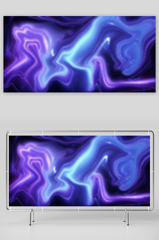 科技感蓝紫色高质量背景图