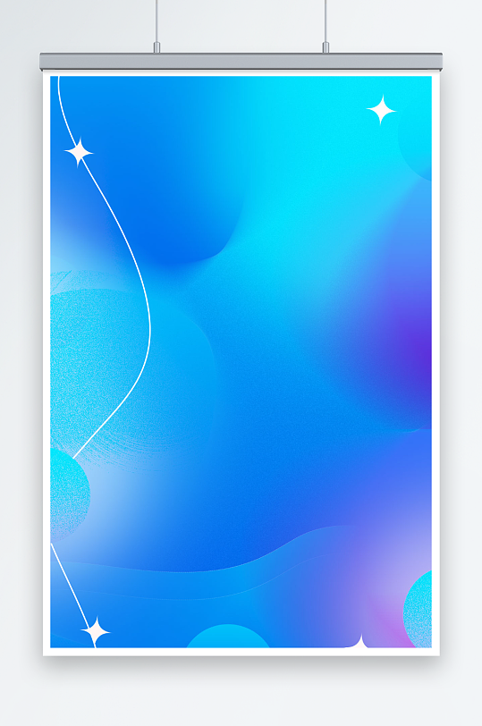 蓝色大气时尚背景-众图网