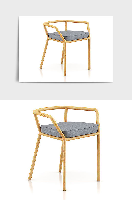 C4D家具家居桌子椅子3D模型-众图网