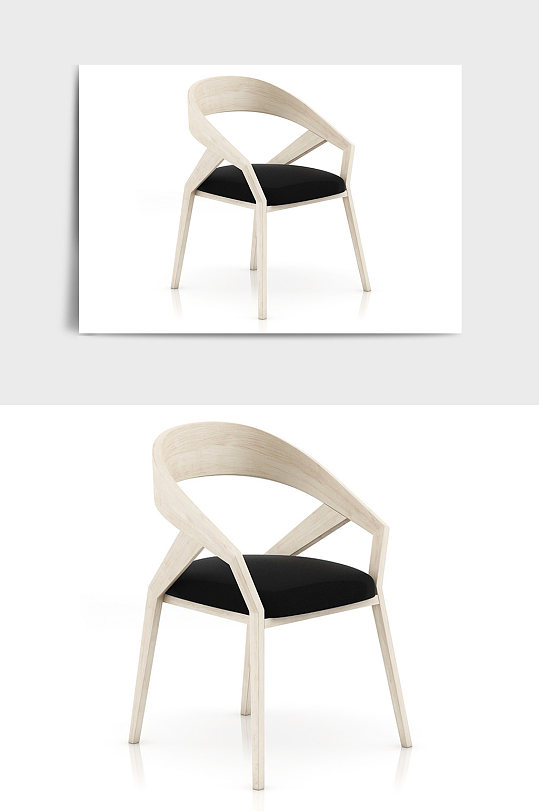 现代C4D家具家居桌子椅子3D模型