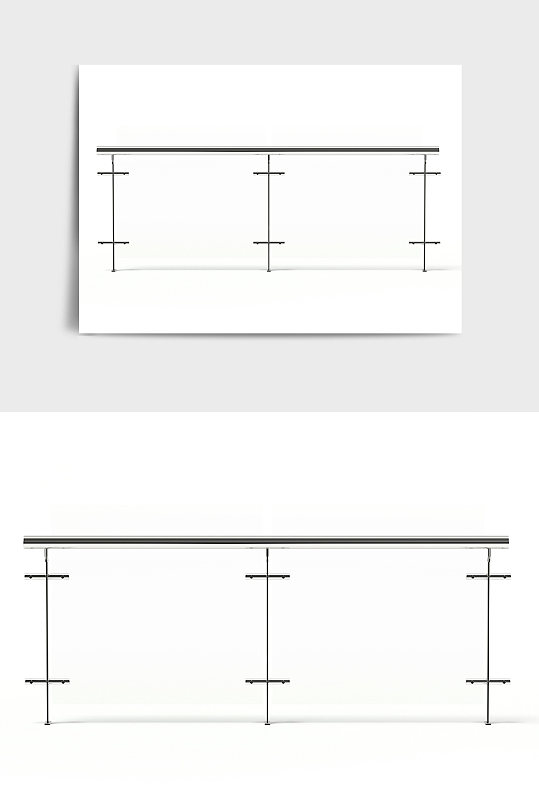 商场玻璃门设备C4D模型-众图网