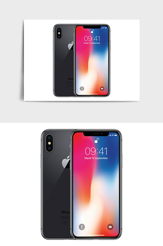 苹果手机C4D模型-众图网
