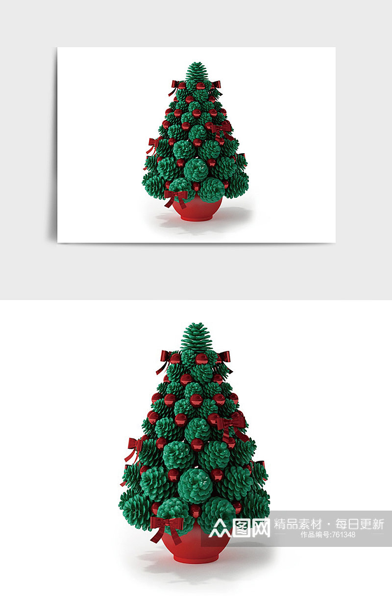 圣诞节装饰装扮圣诞树素材3DMAX素材素材
