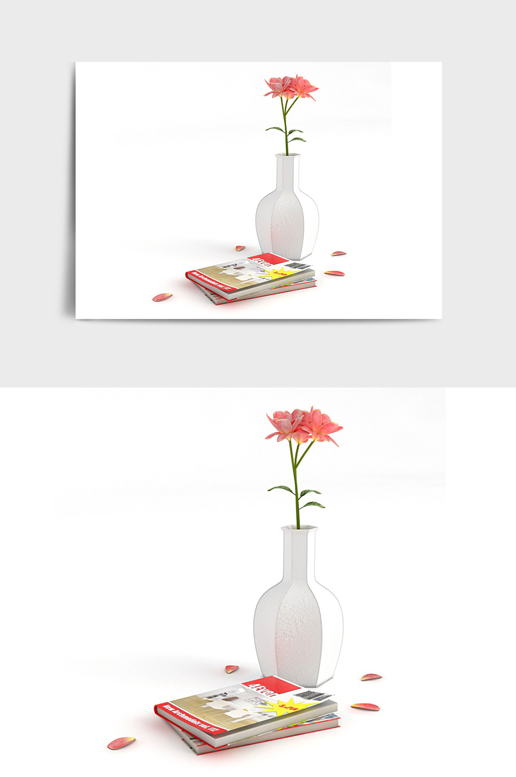 花瓶室内装饰摆件3DMAX模型素材