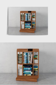 装修装饰书架书柜书本3DMAX模型
