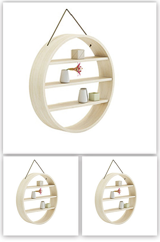 室内装饰摆件C4D模型-众图网