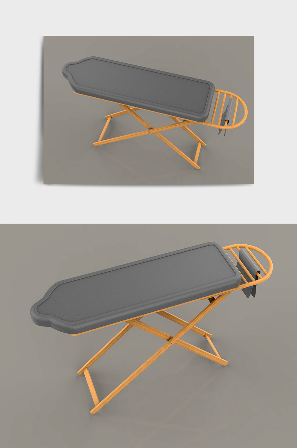 家用熨烫板3D模型素材