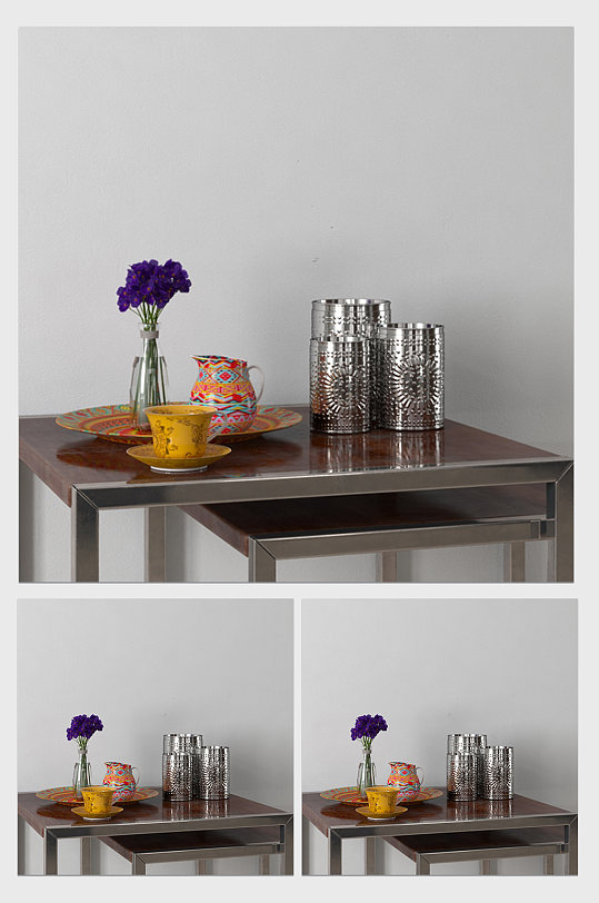 简约装修装饰花瓶摆件C4D模型-众图网