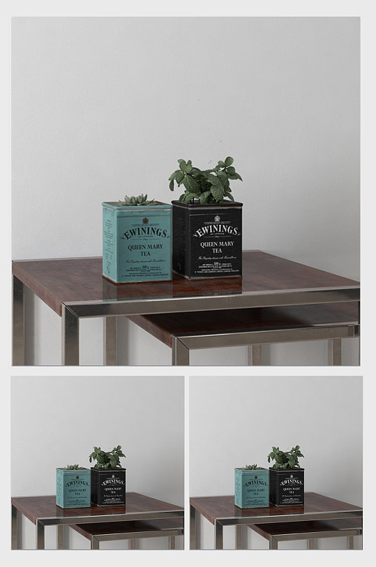 地中海风格盆栽装修装饰摆件C4D模型-众图网