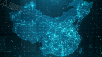 中国地图科技背景图片-中国地图科技背景设计素材-中国地图科技背景