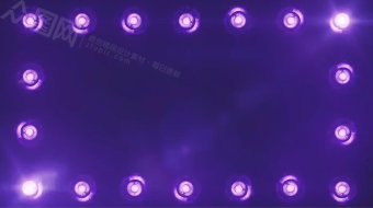 舞台探照灯组光效演变背景视频素材-众图网