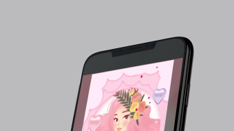 粉色玫瑰女王节产品展示促销清新风 妇女节视频-众图网