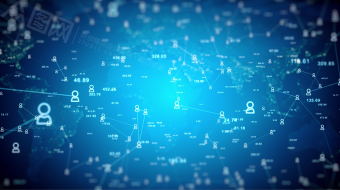 数字科技未来网络大数据共享背景视频素材-众图网