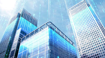 特效合成建筑数字科技大楼视频素材-众图网