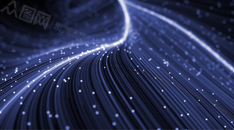 抽象星河粒子光线随波流动背景视频素材-众图网