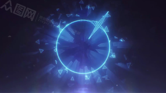 各种音波光效震动LED背景视频素材-众图网