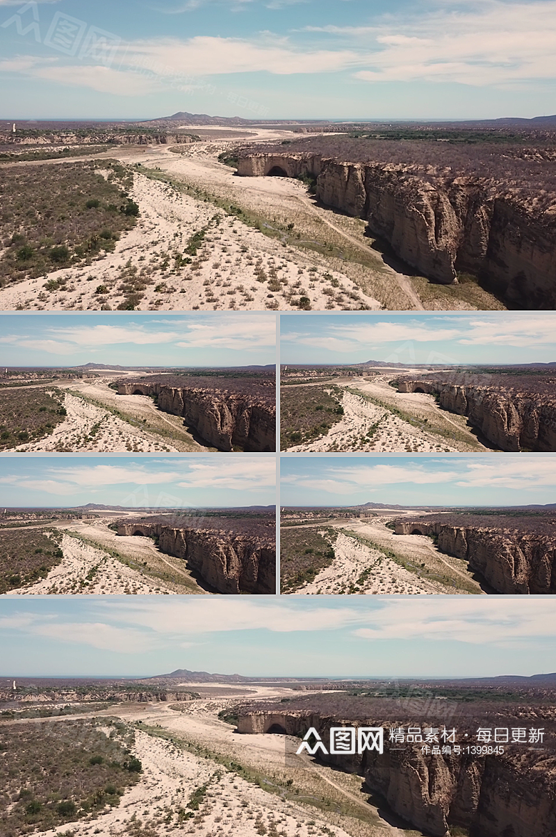 阳光沙漠高原实拍塞上风光视频素材素材