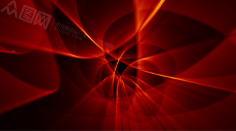 红色魔幻光影特效演变动态背景视频素材-众图网