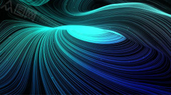 抽象唯美粒子星河线条背景视频素材-众图网