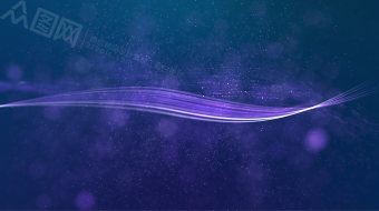 粒子丝绸唯美光斑科技背景视频素材-众图网