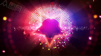 舞台星光闪耀动感变换LED式背景视频素材-众图网