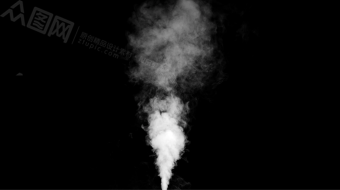 蒸汽管道排放浓厚烟雾影视视频素材-众图网