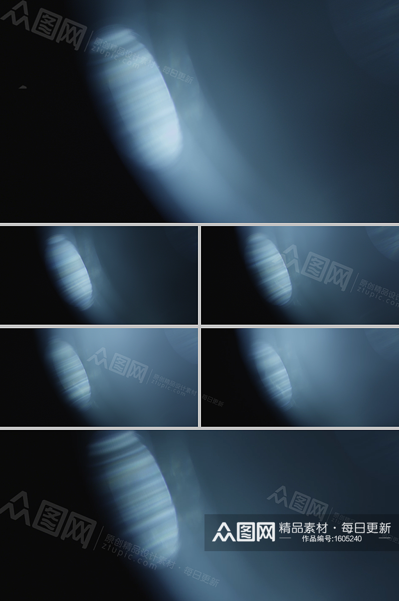 超大水晶透光型镜头光晕闪烁视频素材素材
