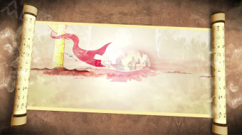 卷轴古风建党100周年历史变迁视频模板-众图网