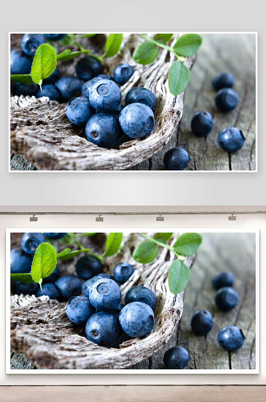 蓝莓摄影图片壁纸-众图网