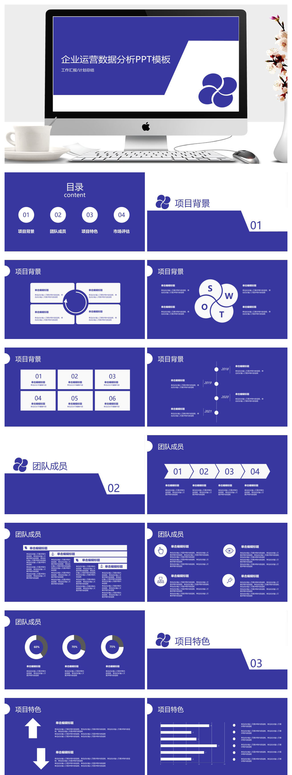 企業(yè)運營數(shù)據(jù)分析報告素材