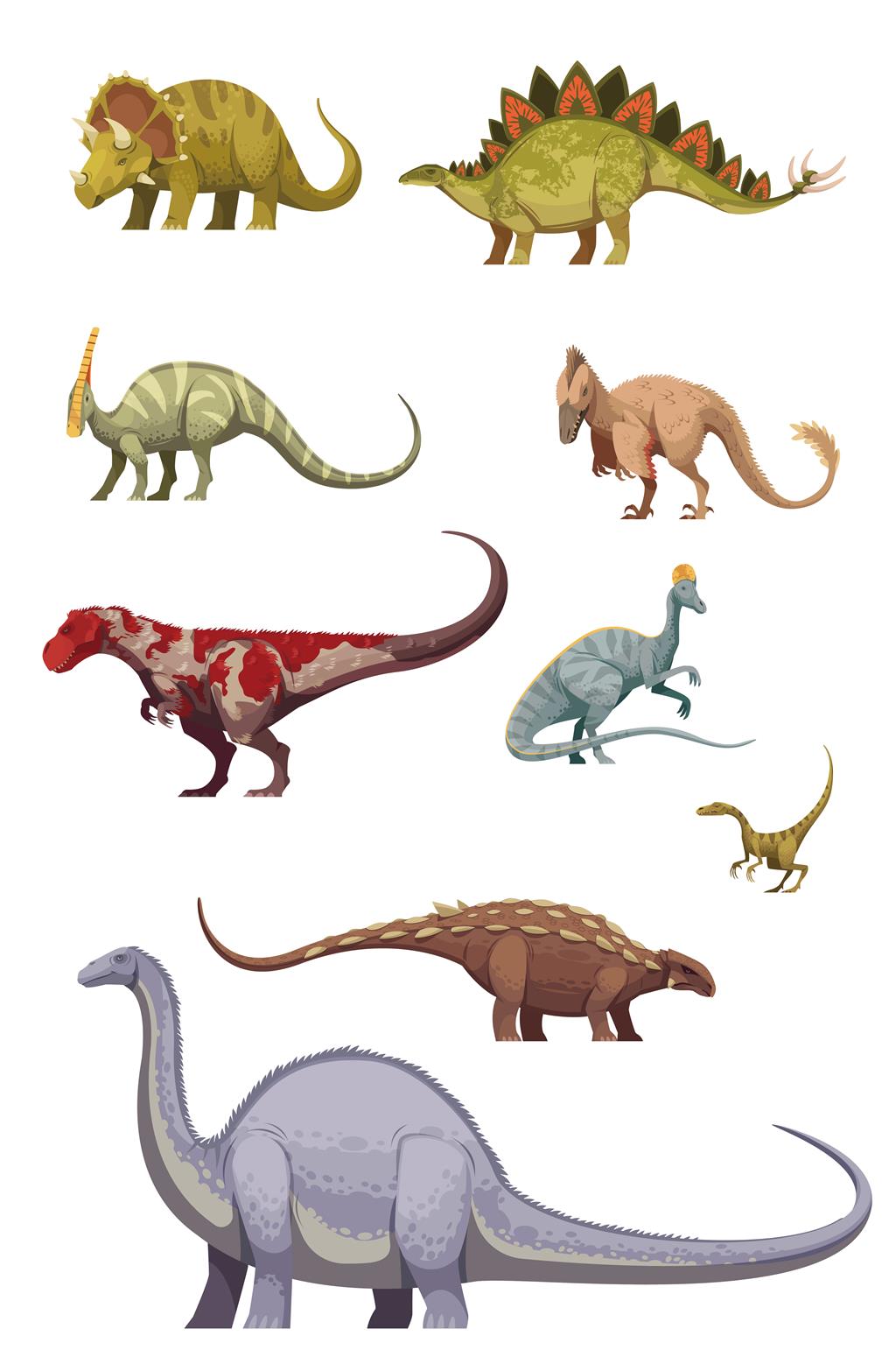 恐龙图案图解图片