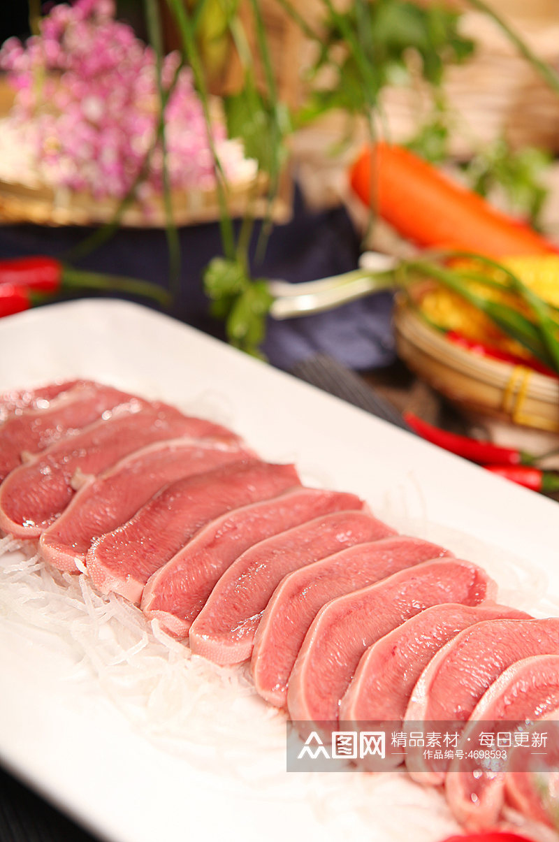 特色优质美味涮肉火锅美食菜品摄影图片素材