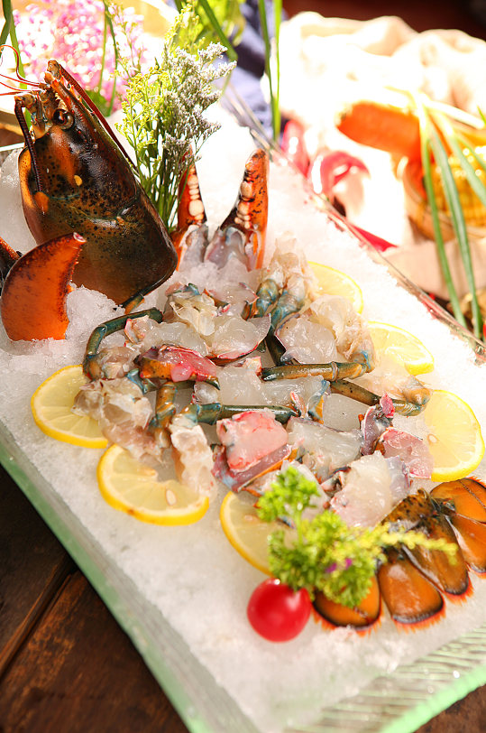 美味波士顿龙虾火锅美食菜品摄影图片-众图网