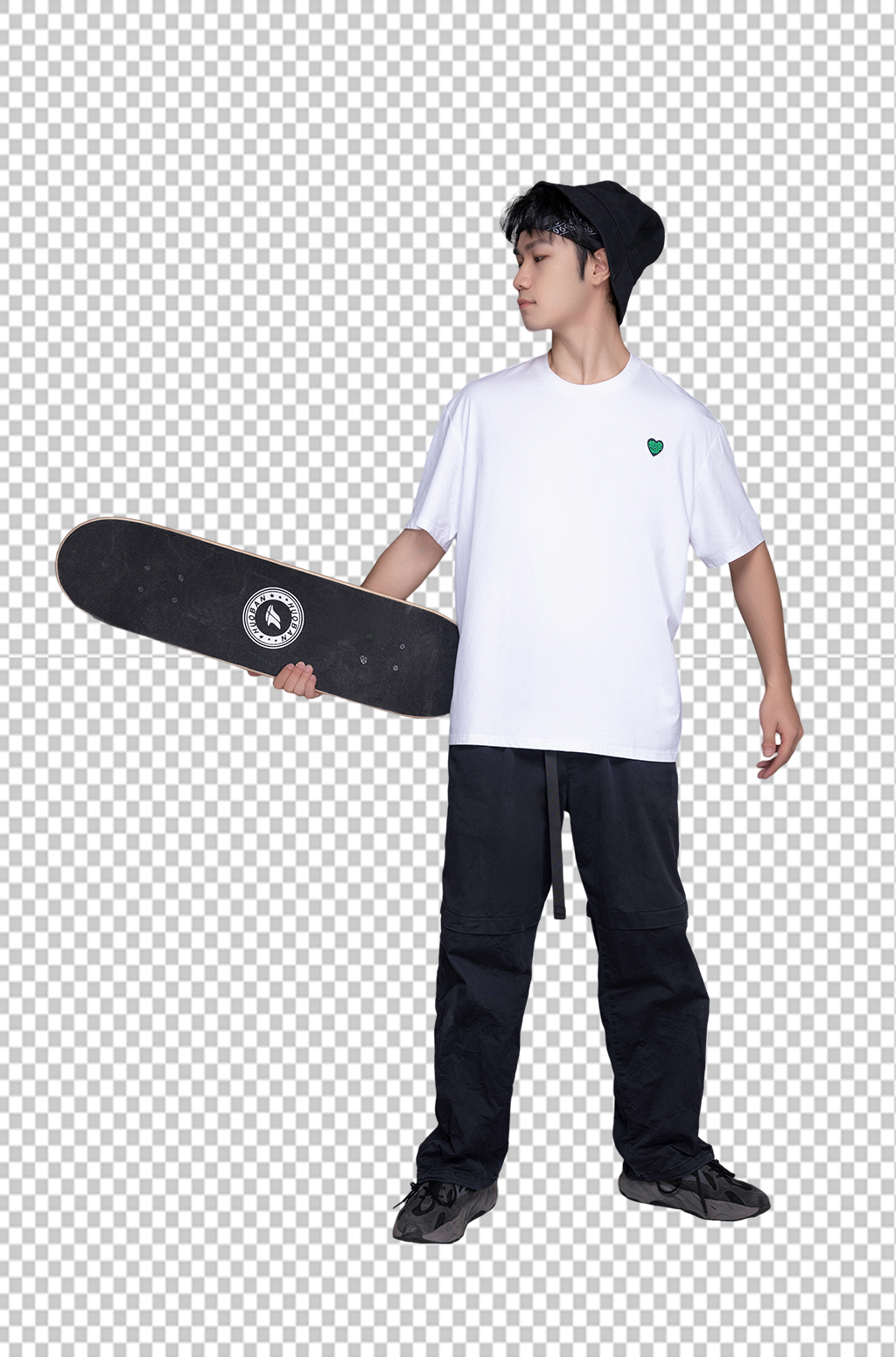 时尚滑板运动街舞少年人物人物png摄影图素材