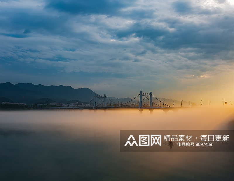 安徽新安江水上风景图片第4张素材