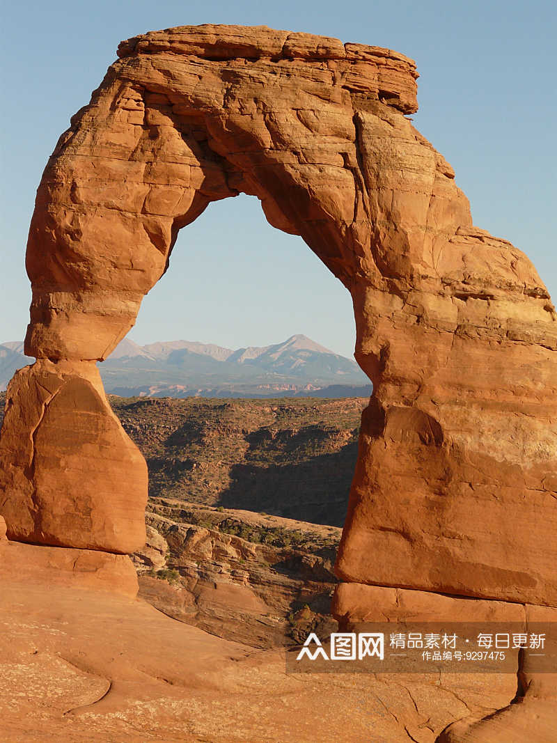 美国拱门国家公园风景图片素材