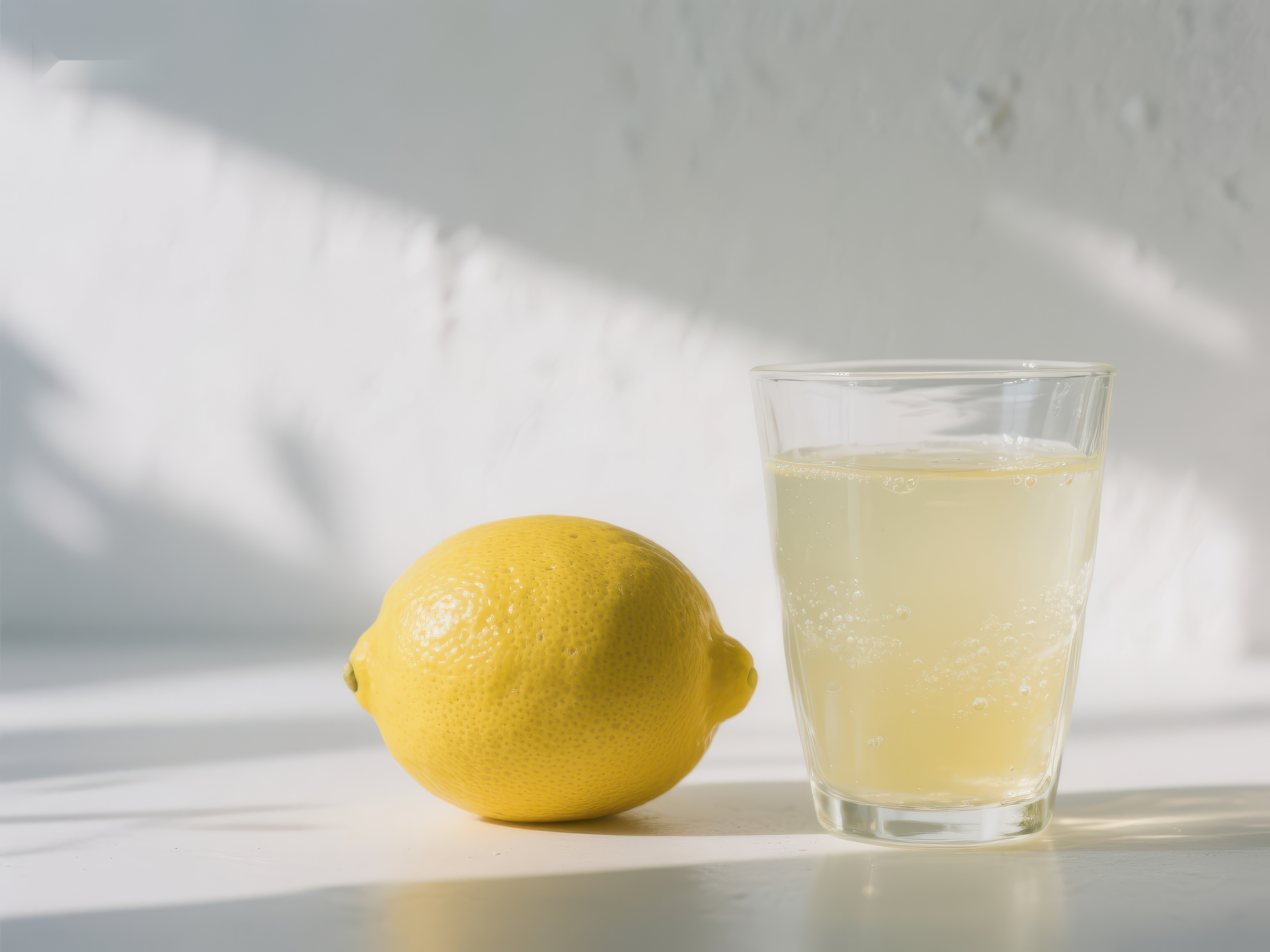 柠檬与柠檬水清新一夏素材