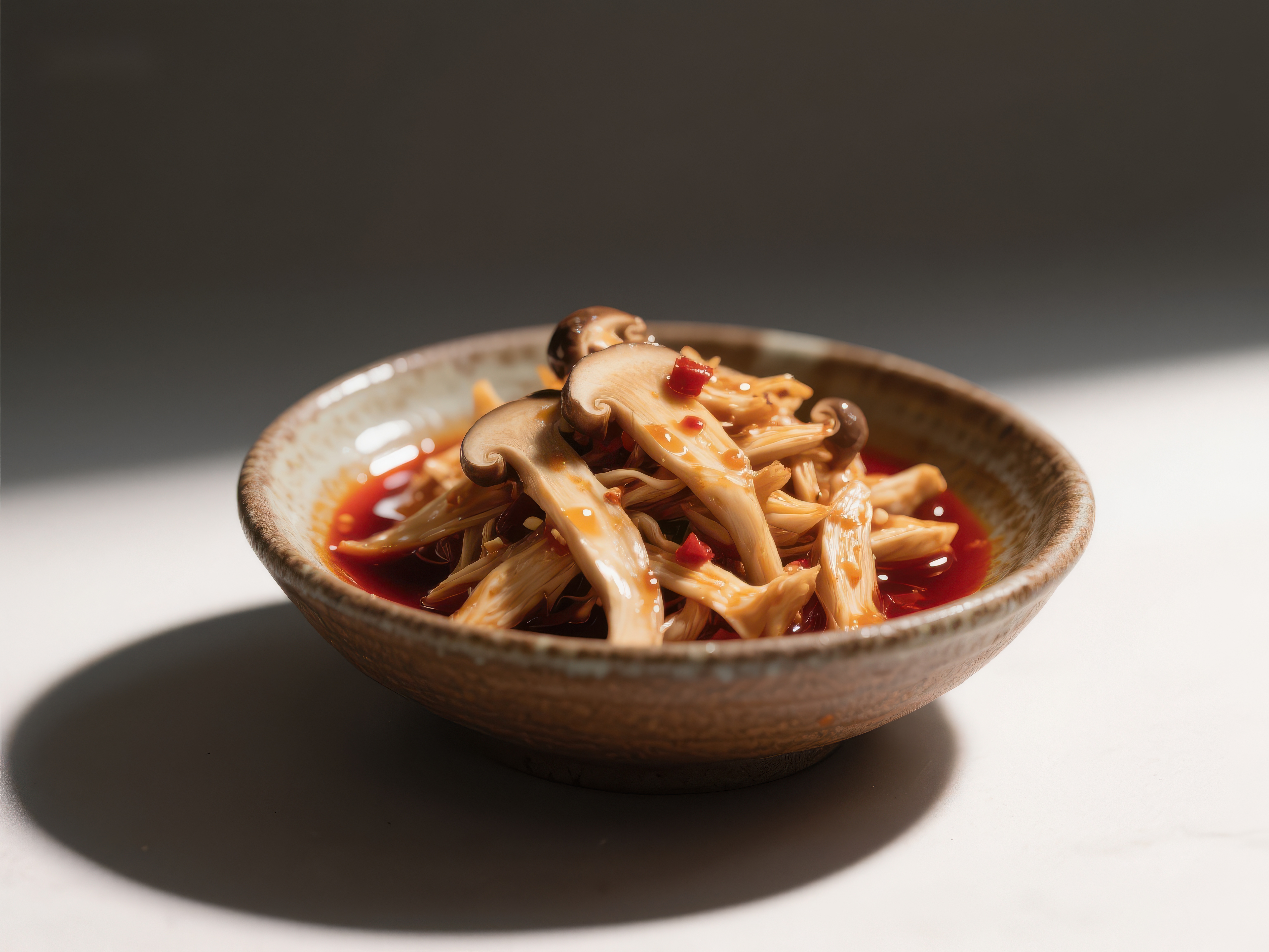 麻辣鲜香的蘑菇料理素材