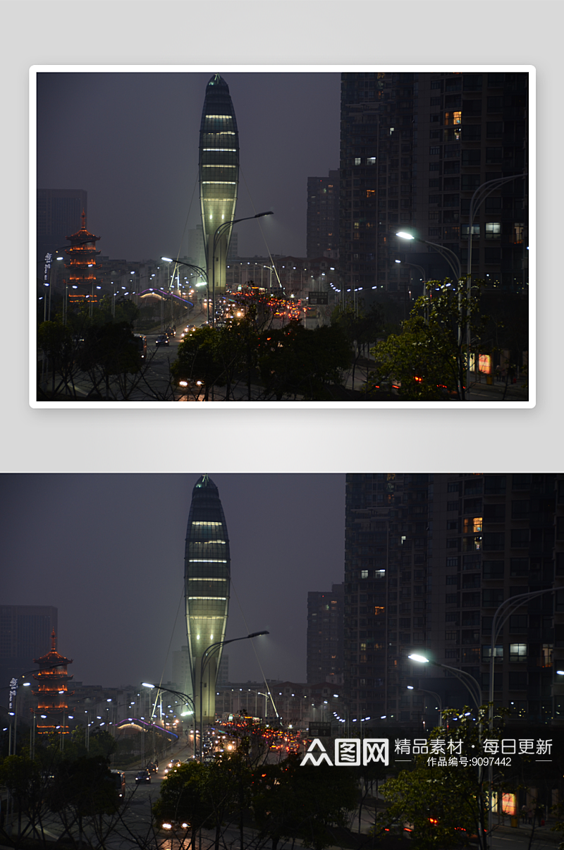 安徽芜湖夜景图片第1张素材