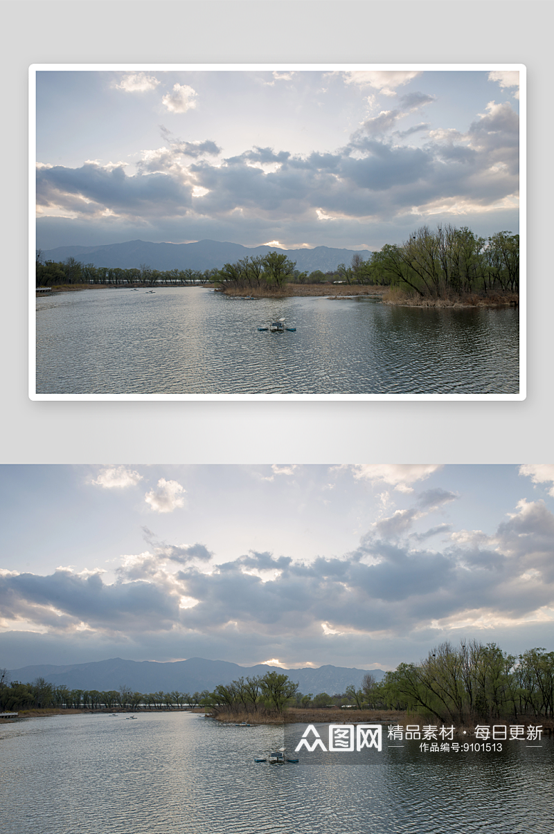 北京稻香湖春天风景图片第4张素材