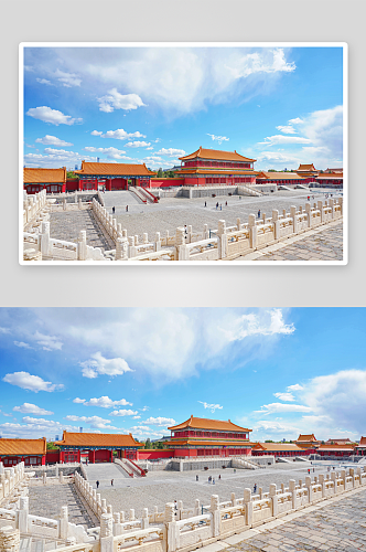 北京故宫博物院建筑风景图片第1张