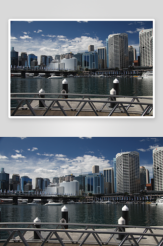 澳大利亚悉尼情人港风景图片