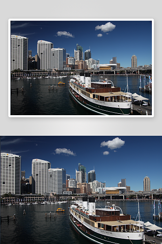 澳大利亚悉尼情人港风景图片