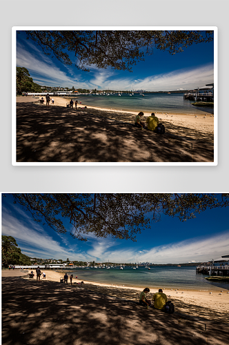 澳大利亚悉尼屈臣氏湾风景图片