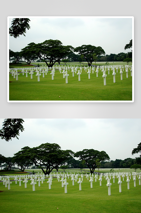菲律宾波尼法西堡美军纪念公墓图片