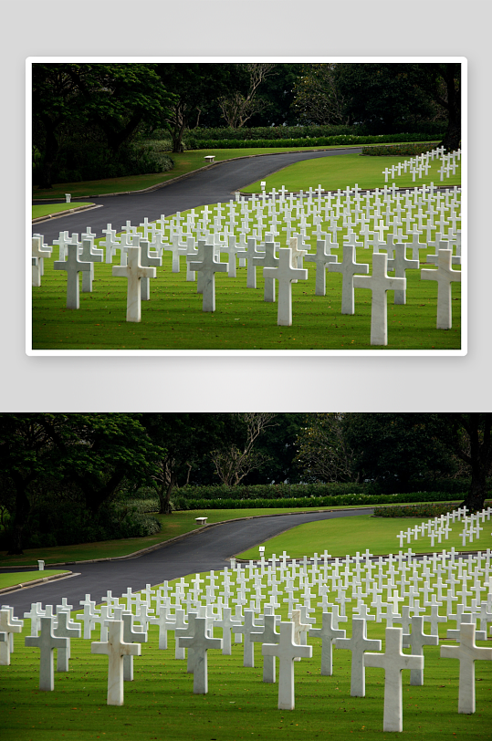 菲律宾波尼法西堡美军纪念公墓图片